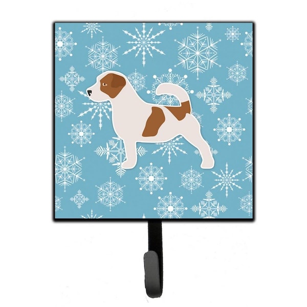 Jensendistributionservices Winter Snowflake Jack Russell Terrier Leash or Key Holder MI1654812 - main